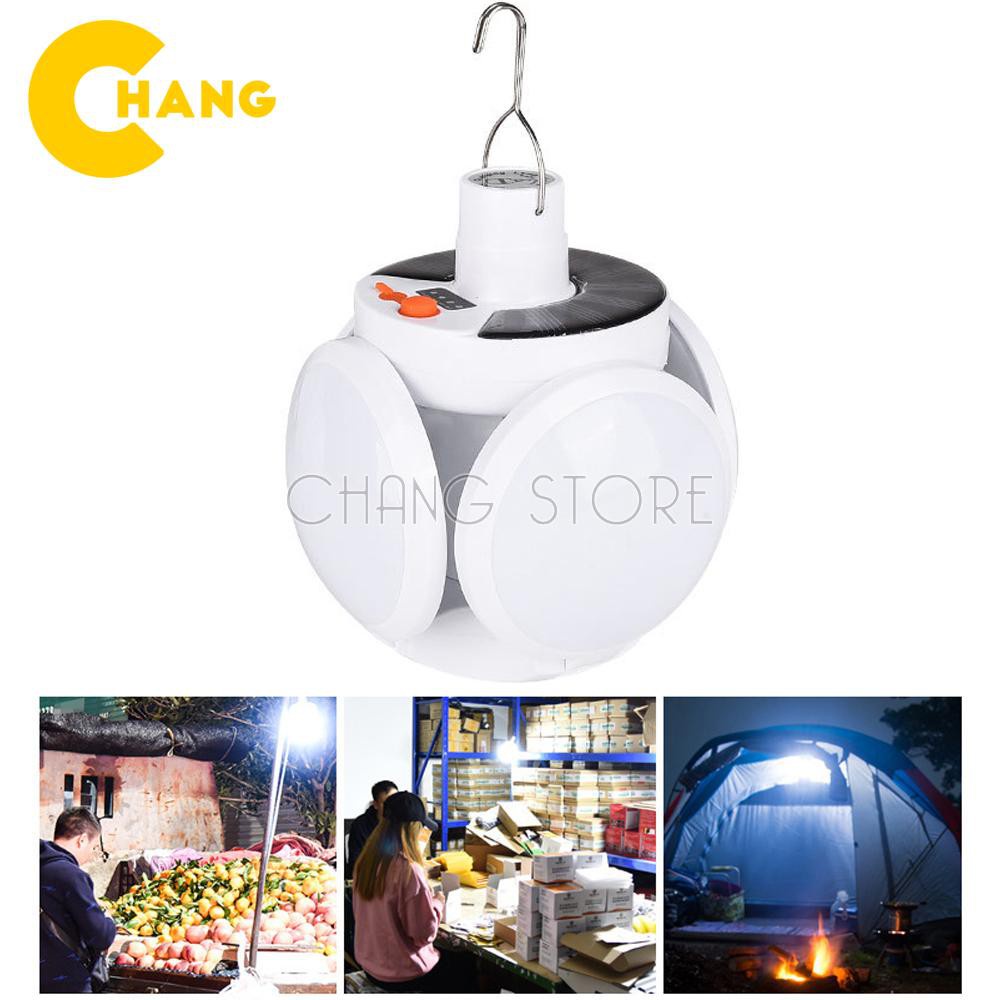 Đèn Led Năng Lượng Mặt Trời 4 Cánh Đuôi 40W 5 chế độ sáng