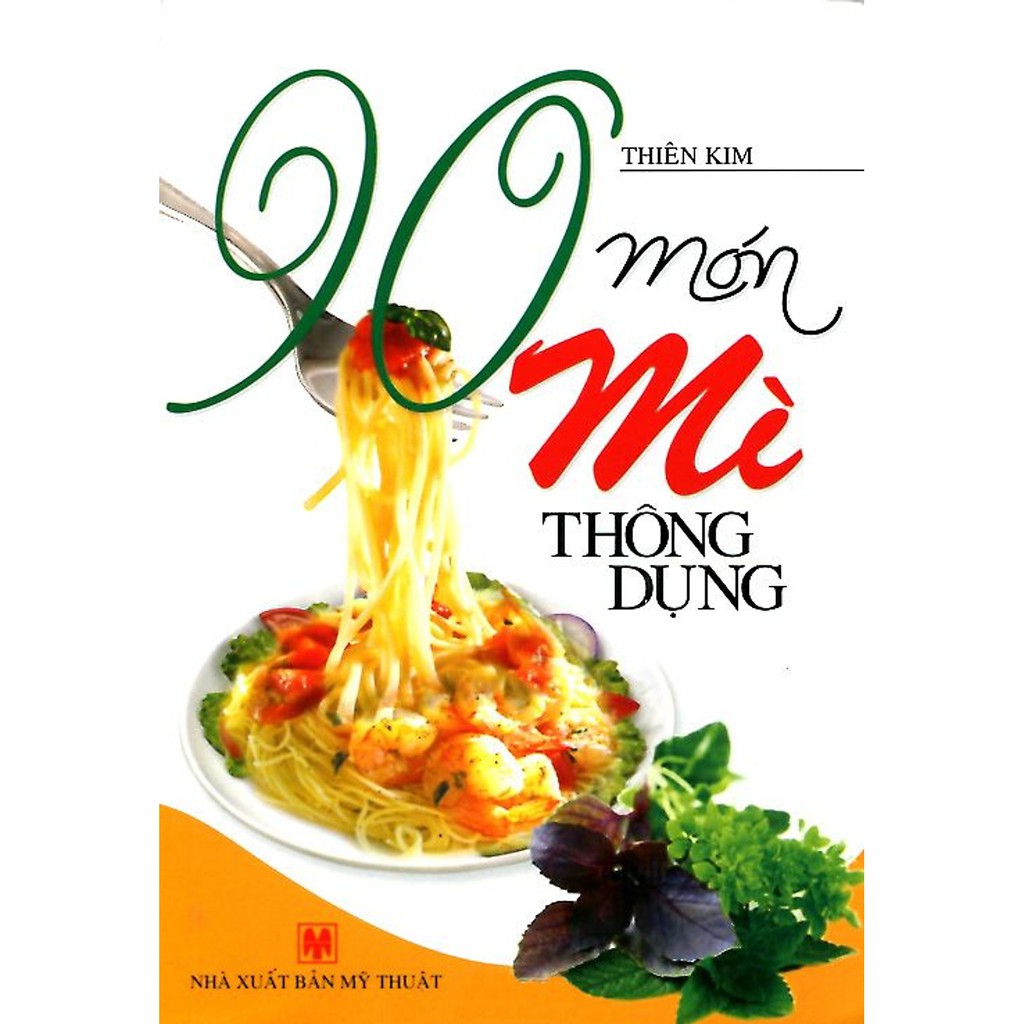 Sách - 90 Món Mì Thông Dụng