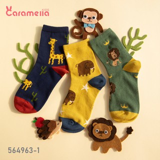 Tất cho bé / Tất Caramella thế giới động vật / Vớ tất trẻ em - tất hình thú cho bé - vớ dài cho bé