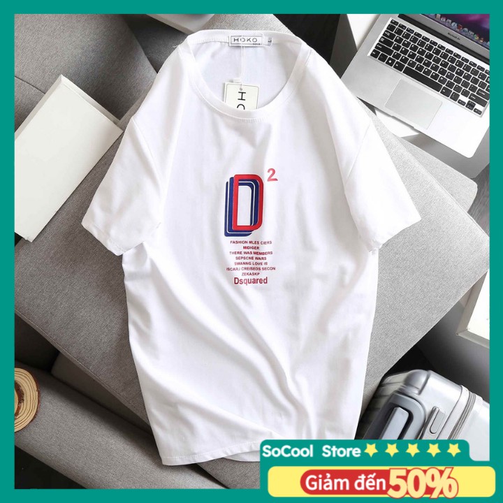 Áo thun nam hàng hiệu cotton cao cấp cổ tròn tay ngắn trẻ trung Hàn Quốc AN52 - Socool Store