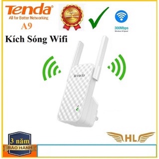 Kích sóng Wifi chuẩn N300 Tenda A9 Hàng Chính Hãng Bảo Hành 3 Năm