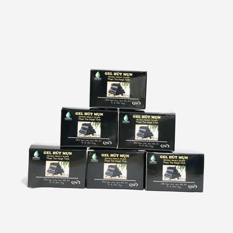 Gel lột mụn than tre hoạt tính N gân Bình - Gel hút mụn cám,mụn đầu đen