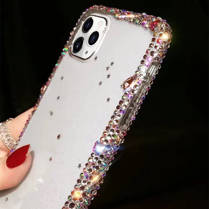 Ốp Điện Thoại tpu Mềm Trong Suốt Họa Tiết Ngôi Sao Lấp Lánh Cho iPhone13Pro 11 14Pro 12 XSMAX XR 8PLUS 7P 6S Xsm