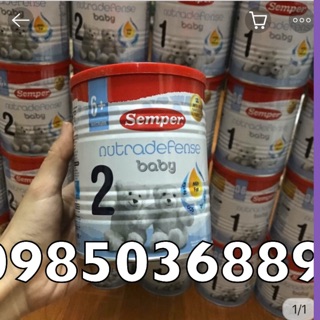 Sữa Semper 1-2 Nga , là dòng sữa mát dành cho trẻ 0-12 tháng tuổi 400g , giúp bé ăn ngon tăng cân , cao lớn khoẻ mạnh