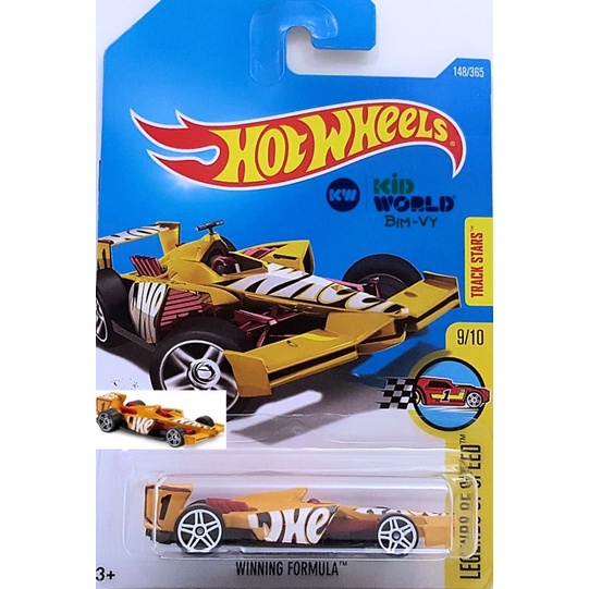 Xe mô hình Hot Wheels basic Winning Formula DVB32.