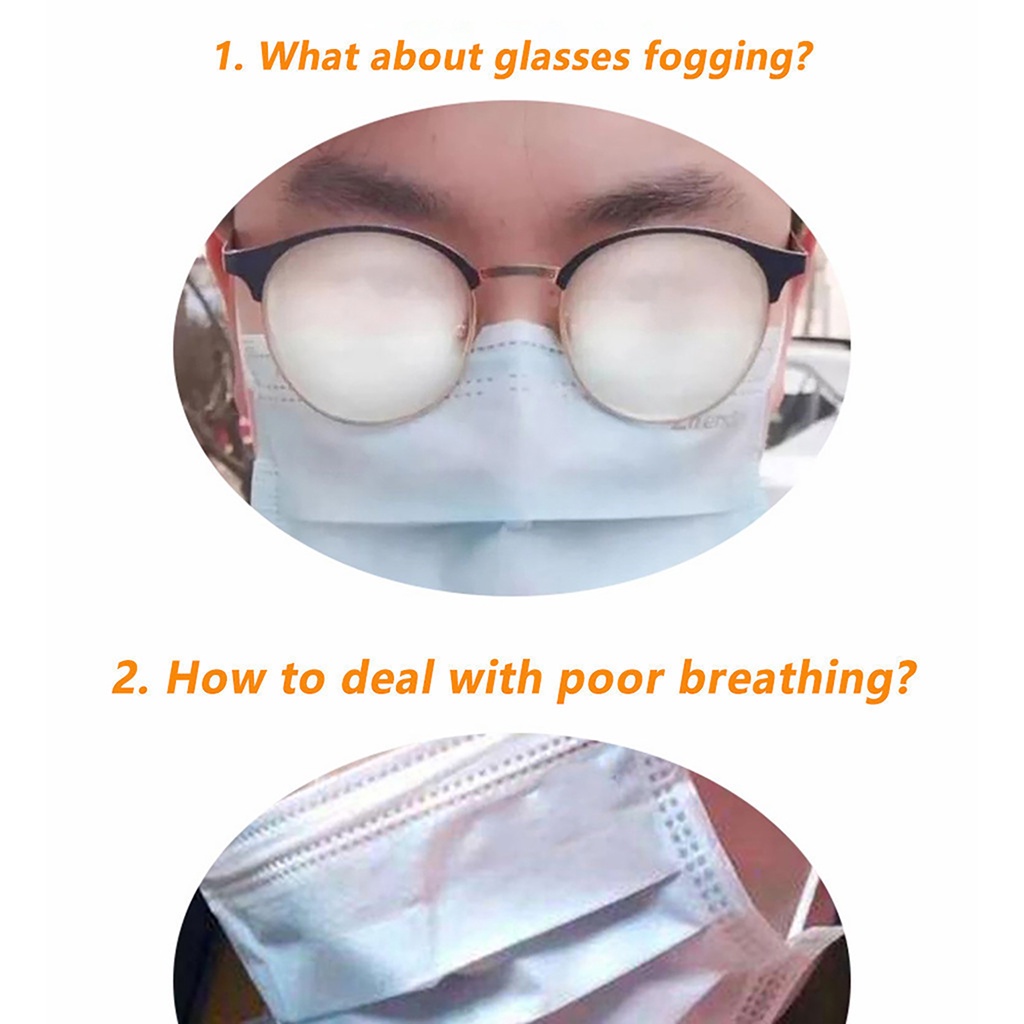 (Hàng Mới Về) Set 10 Khung Bảo Vệ Khuôn Mặt 3d Thoáng Khí Có Thể Tái Sử Dụng | BigBuy360 - bigbuy360.vn