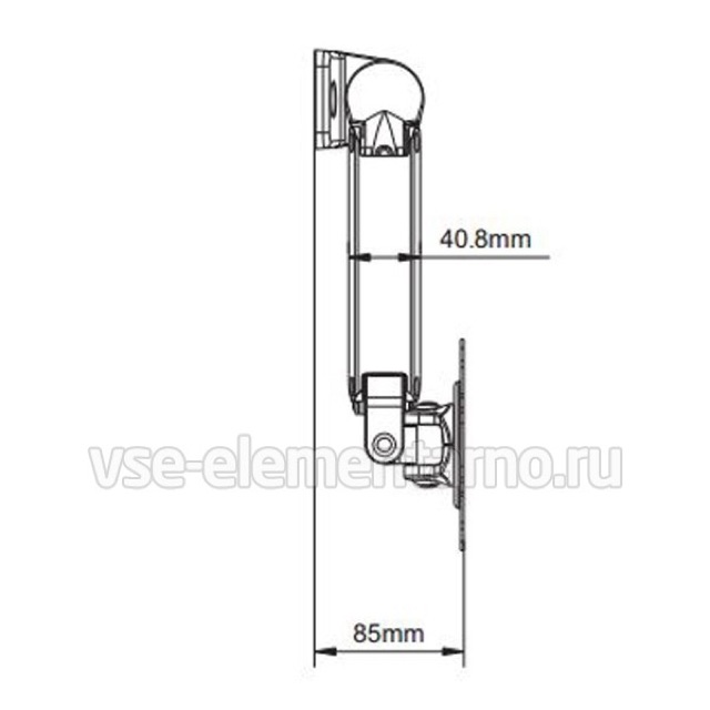 Tay treo màn hình vi tính nhập khẩu F120(17-27”)