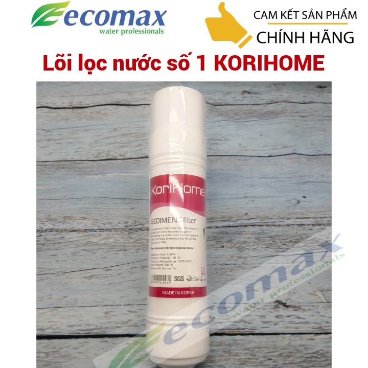 Lõi lọc nước số 1 Korihome