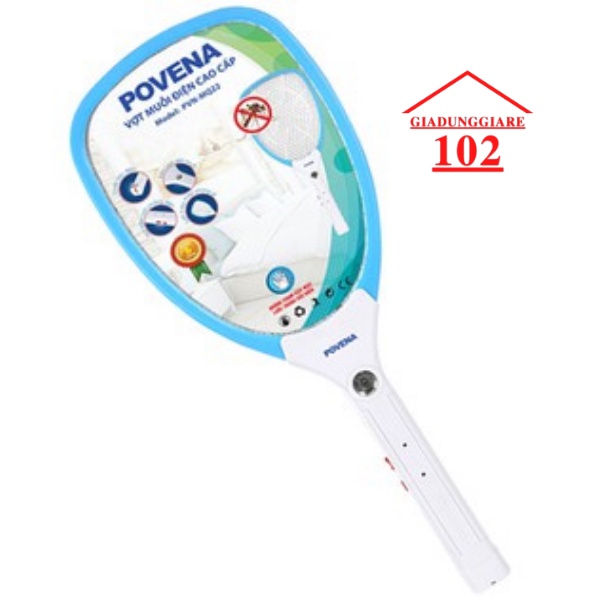 Vợt muỗi điện cao cấp Povena PVN-MQ22