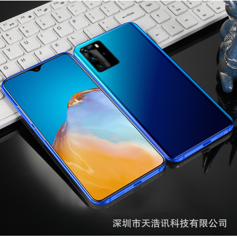 Điện thoại SmartPhone siêu rẻ MTK P40 Pro 6.7 inch Ram 8G bộ nhớ 256G cho sinh viên người lớn tuổi