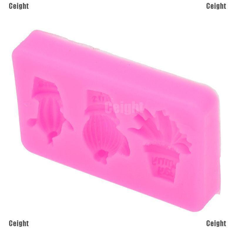 Khuôn Làm Bánh Chất Liệu Silicone Tự Làm Hình Cây Xương Rồng