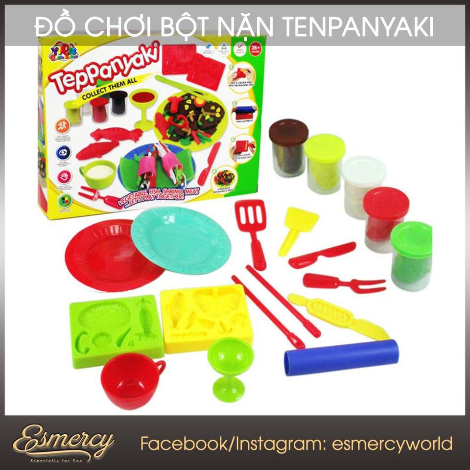 Đồ chơi bột nặn món Teppanyaki
