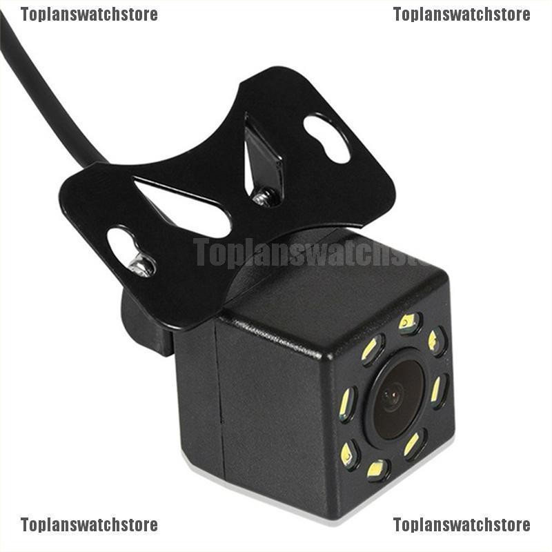 Camera Lùi Xe 8 Bóng LED Hồng Ngoại Hỗ Trợ Đỗ Xe Ban Đêm HD