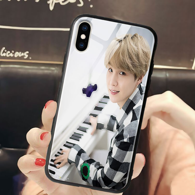 Ốp Lưng Bts Suga White Day Màu Đẹp Iphone 6S/6S Plus/7/7Plus/8/8Plus/X/Xs/Xs Max/11/11 Promax/12/12 Promax Lpc18011316