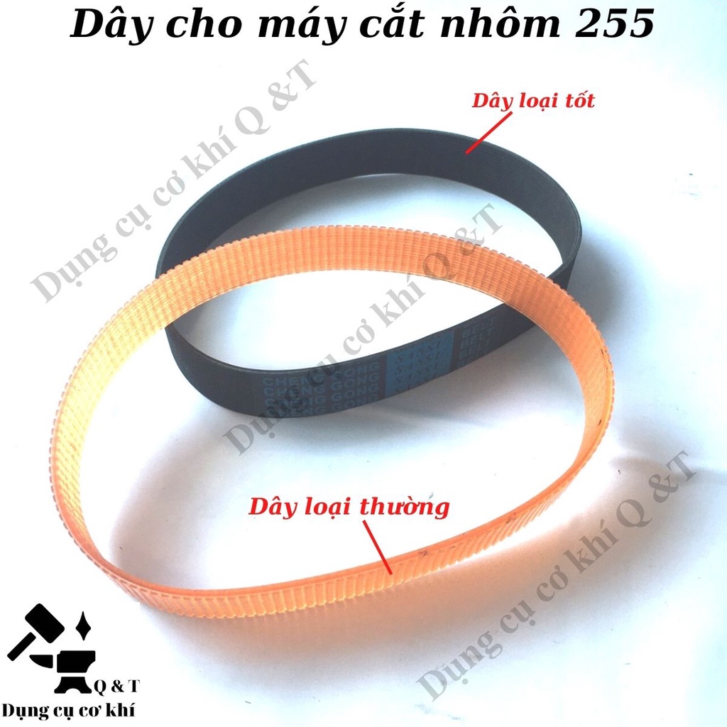 Dây curoa máy cắt nhôm , Máy cắt sắt dùng cho các máy cắt 255 và 355