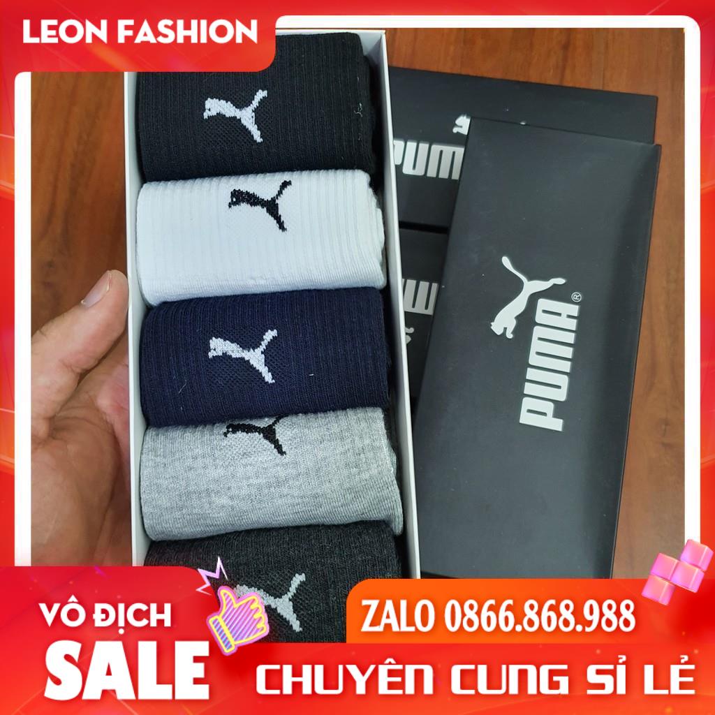 Vớ Nam Nữ PUMA 🔮BÁN CHẠY🔮 Tất Cổ Ngắn thể thao bốn mùa dành cho nam và nữ, không bai gião, HỘP QUÀ TẶNG