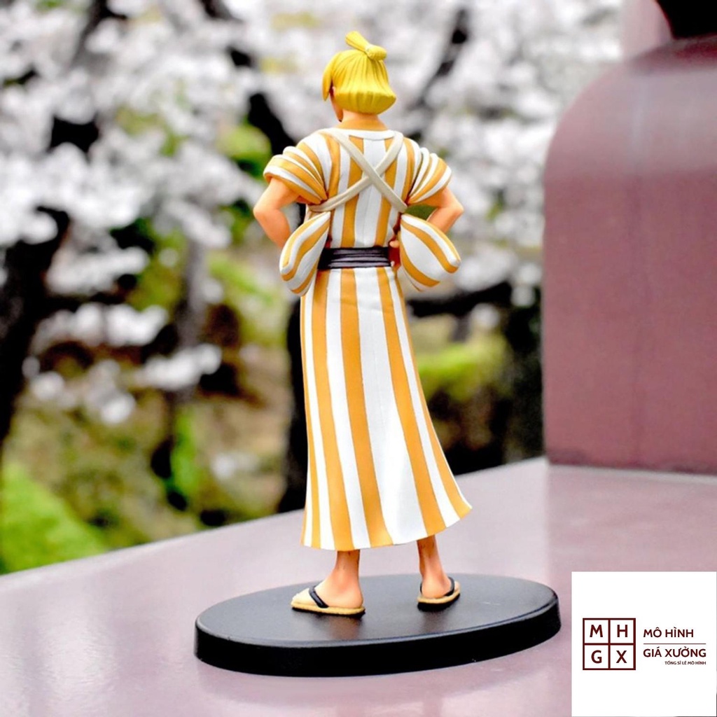 Mô hình One Piece Sanji ở wano quốc cao 17cm , figure one piece vinsmoke sanji , mô hình giá xưởng