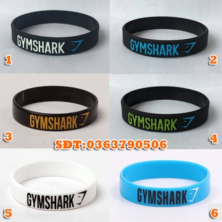 💘💘💘 VÒNG TAY CAO SU 💪 Gymer- Logo Gymshark 🦈