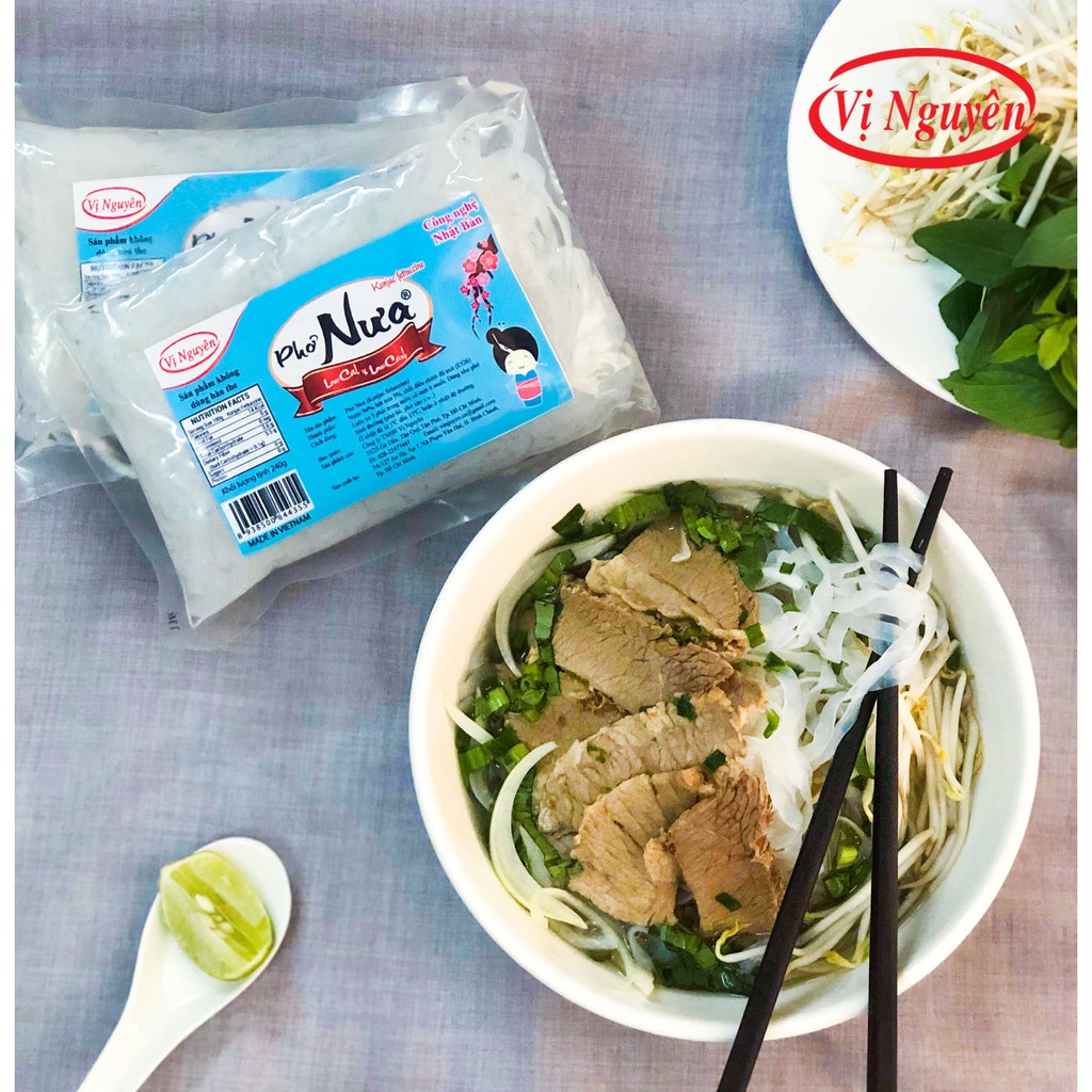 Combo 5 Gói Phở nưa Vị Nguyên Keto Das 240g  - Keto - Das - Không Carb