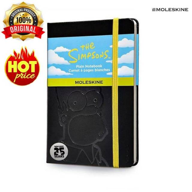 Moleskine Mô Hình Nhân Vật Hoạt Hình The Simpsons Phiên Bản Giới Hạn