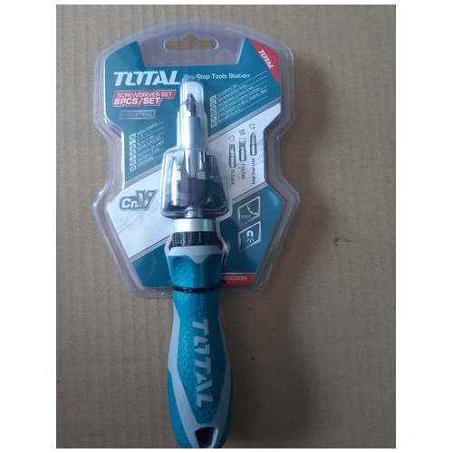 ĐỒ NGHỀ TOTAL Bộ 8 tua vít TACSD30086