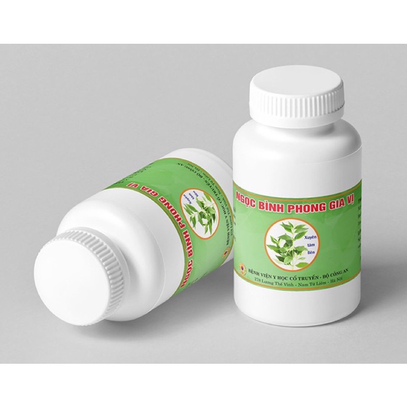 Ngọc Bình Phong Gia Vị Xuyên Tâm Liên, sản phẩm của viện y học cổ truyền Bộ Công An