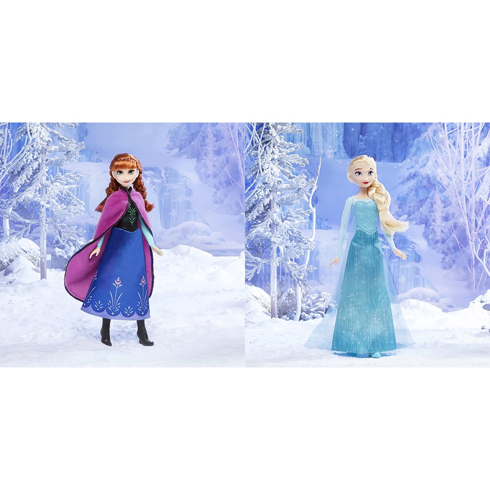 Búp Bê Disney Frozen Shimmer Anna và Elsa Trong Phim Hoạt Hình Frozen 1