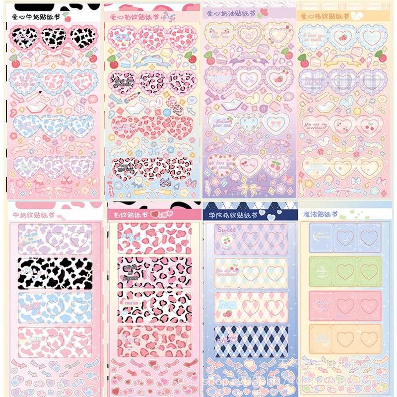 Miếng dán họa tiết da báo dễ thương dùng trang trí