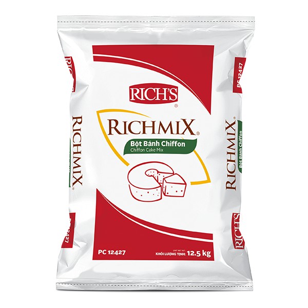 Bột Chiffon rich bao 12,5kg