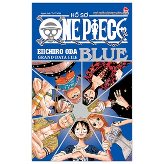 Sách hồ sơ one piece - blue grand data file