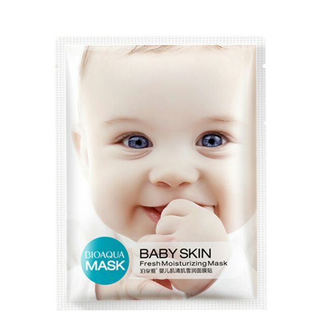 Mặt nạ mask em bé mask Baby Skin nội địa Trung Bioaqua | BigBuy360 - bigbuy360.vn