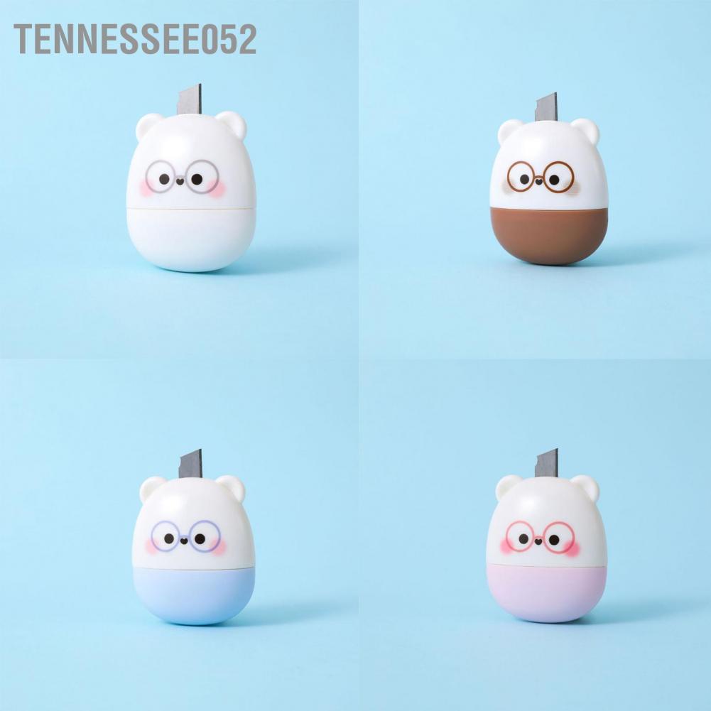 Tennessee052 Confidential Roller Stamp Cute Bear Shape High Hardness Buckle Fixed Design Identity Protection