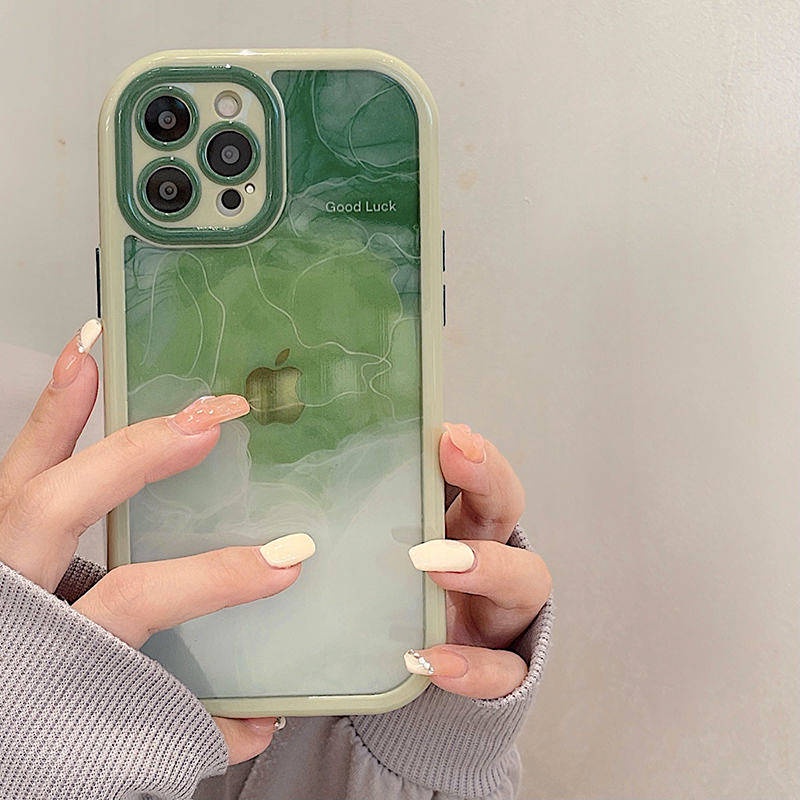 Ốp điện thoại mềm chống rơi họa tiết đơn giản thích hợp cho Apple Iphone 11 13 14 XR 78P XTZ9