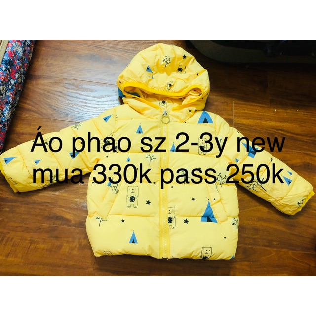 Áo phao cây thông cho bé sz 2-3y