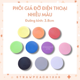 Giá đỡ điện thoại griptok trơn nhiều màu - strawpeach1306