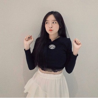 ÁO CROP TAY DÀI - OOPS CROP