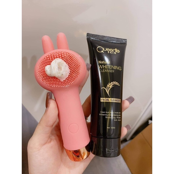 &lt;CHÍNH HÃNG GIÁ SỈ&gt; Sữa rửa mặt mầm gạo làm mềm da ngừa mụn Queenie Skin 120gr