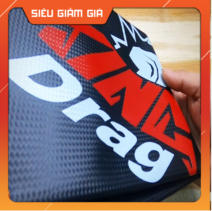 💥SIÊU GIẢM GIÁ💥 DA YÊN KING DRAG (I AM KING) TẤT CẢ XE MÁY- BỌC YÊN XE MÁY [Rẻ vô địch]