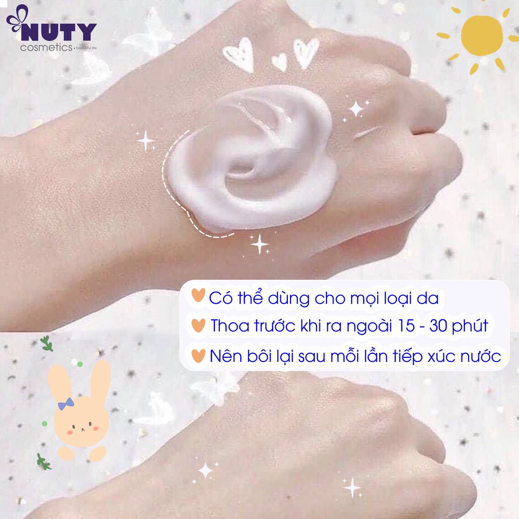 Sữa Dưỡng Chống Nắng Hatomugi UV Care &amp; Moisturizing The UV Milky Gel SPF50+/PA++++ (80g)