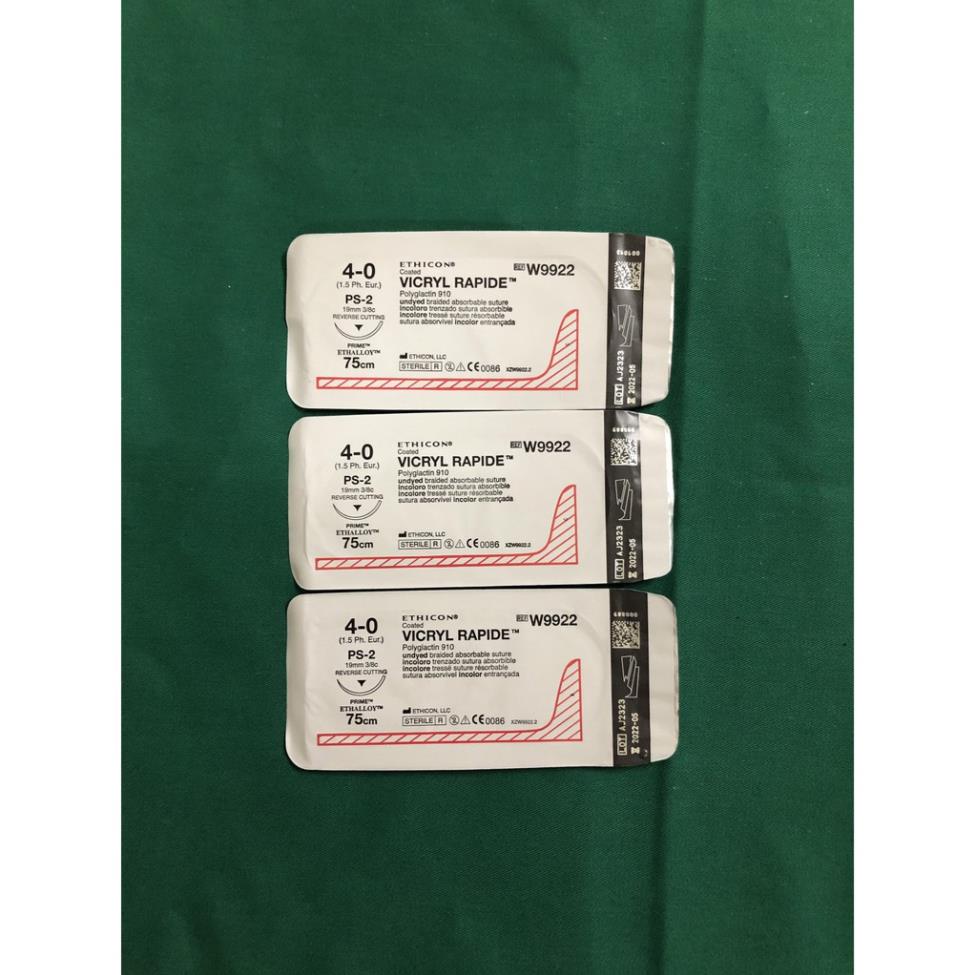 Chỉ khâu phẫu thuật Vicryl Rapide 4/0