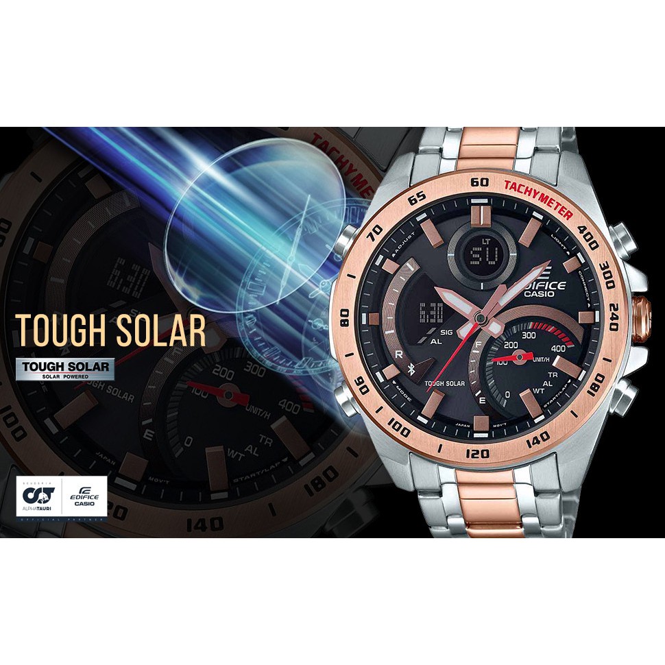 Đồng Hồ Caso Nam Dây Kim Loại Casio EDIFICE ECB-900DC-1A Chính Hãng