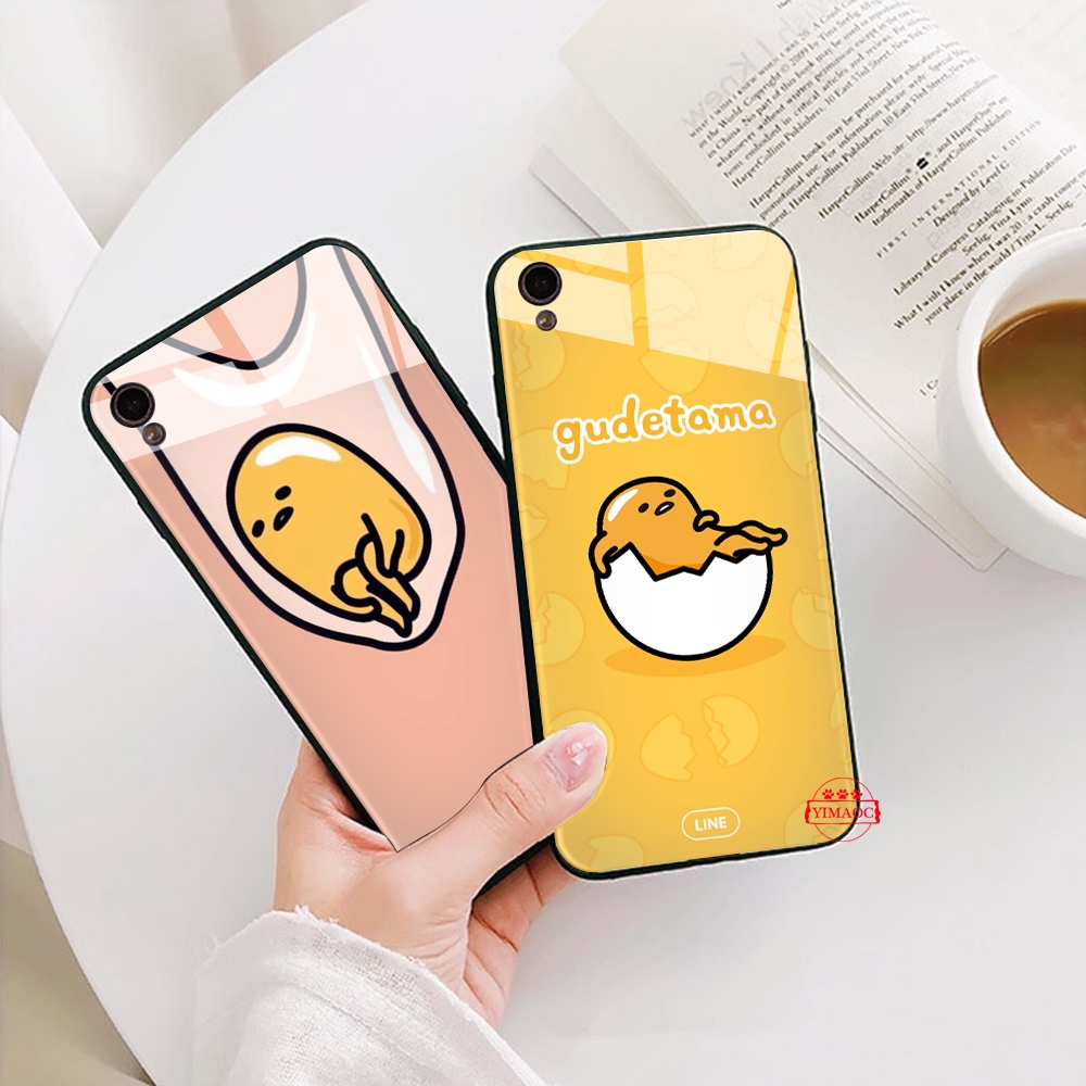 Ốp lưng kính hình trứng lười cho OPPO A37 A3S A5 A39 A7 A5S A77 F5 F9 F11 Pro | BigBuy360 - bigbuy360.vn