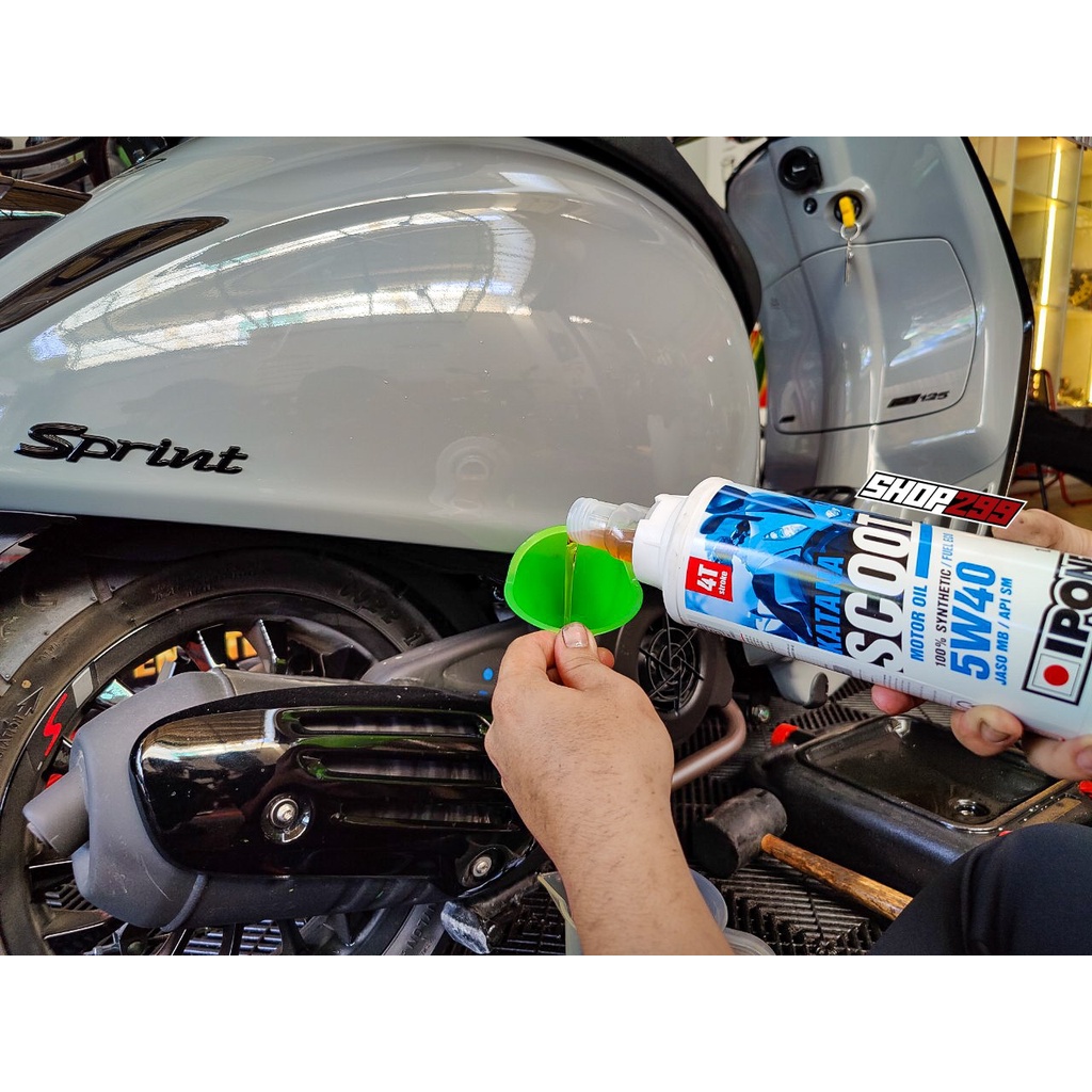 Nhớt Xe Tay Ga Cao Cấp Ipone Katana Scoot 5W40