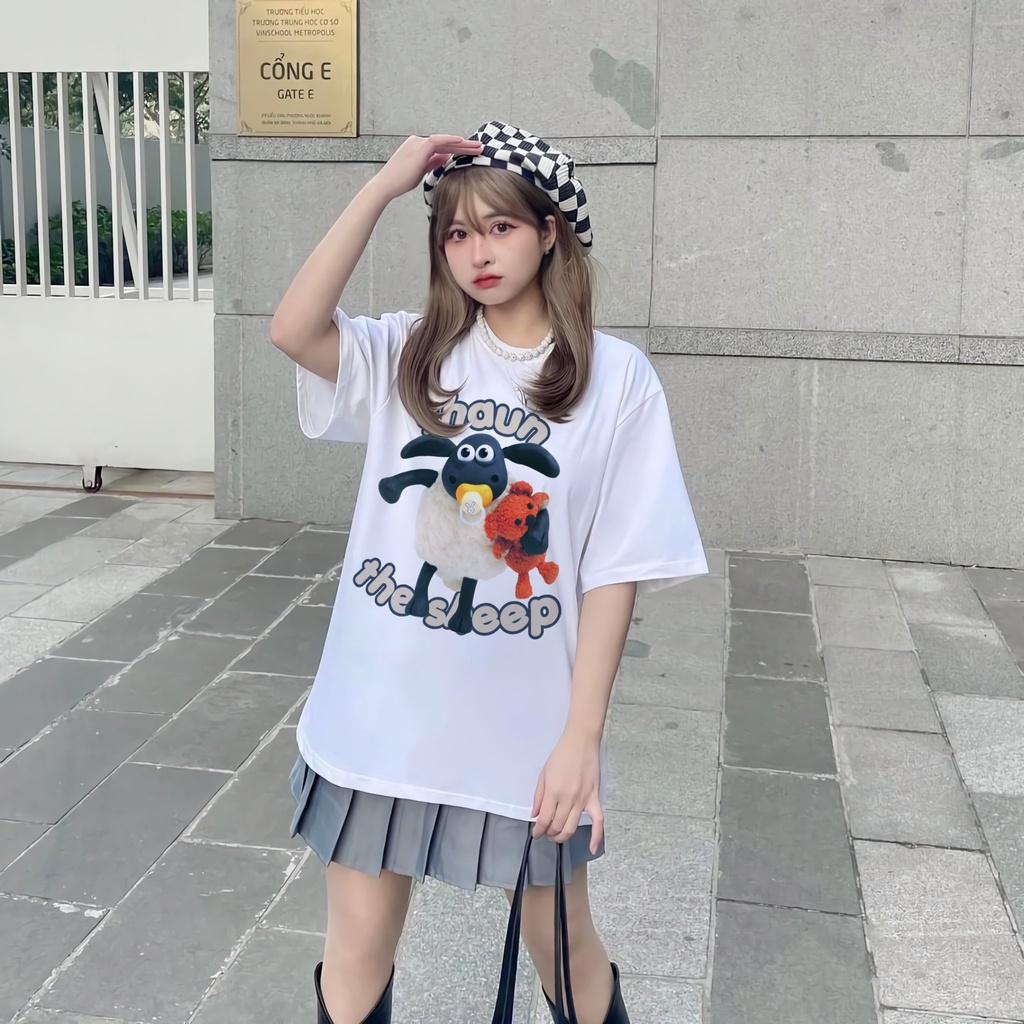 Áo thun BABYSHEEP Basic Tee phông nam nữ tay lỡ