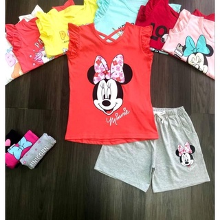 Bộ bé gái size đại cotton cánh tiên xuất dư Gapkids chất vải đẹp mát