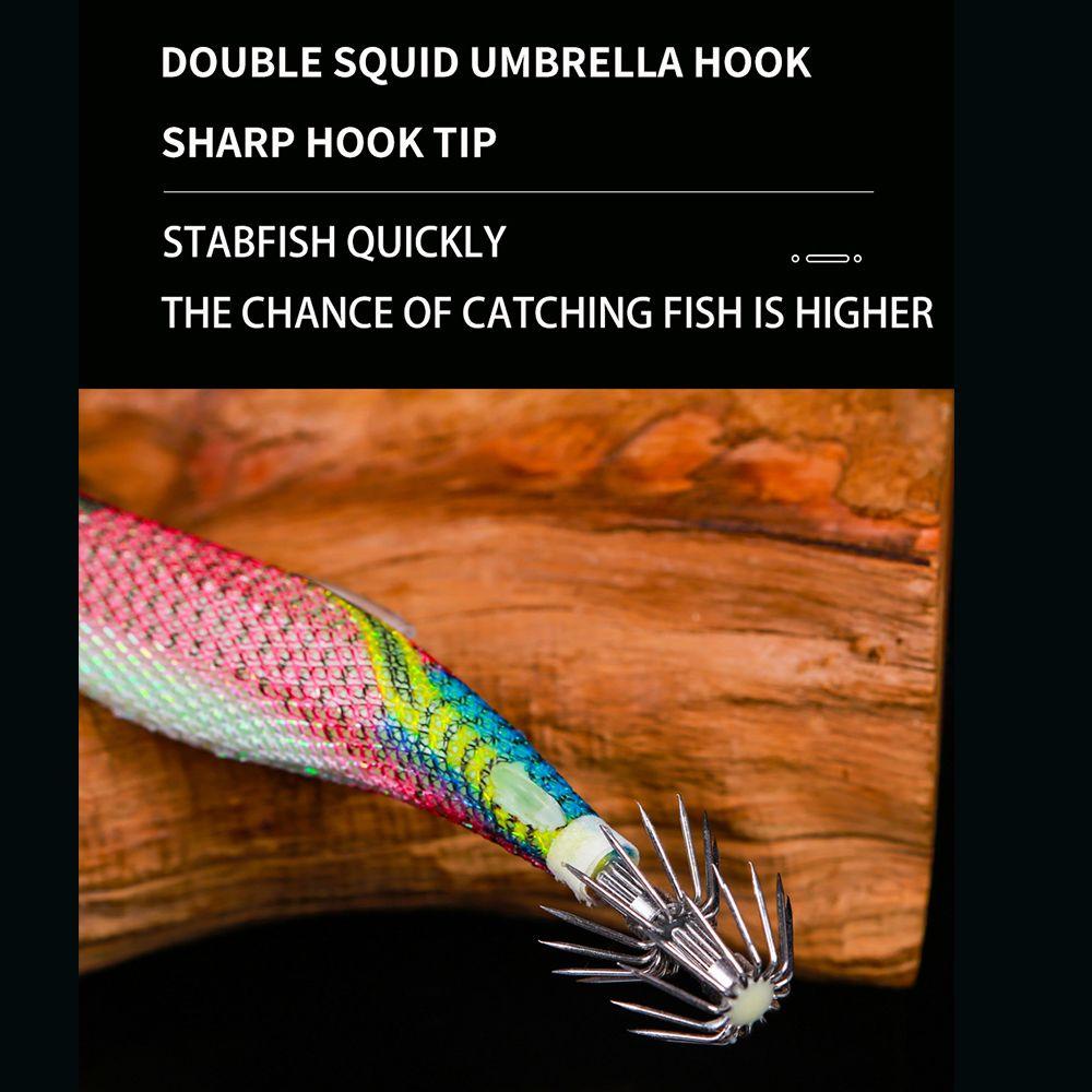 Set 5 Mồi Câu Cá Giả Hình Con Tôm 130mm 28g Bằng Gỗ