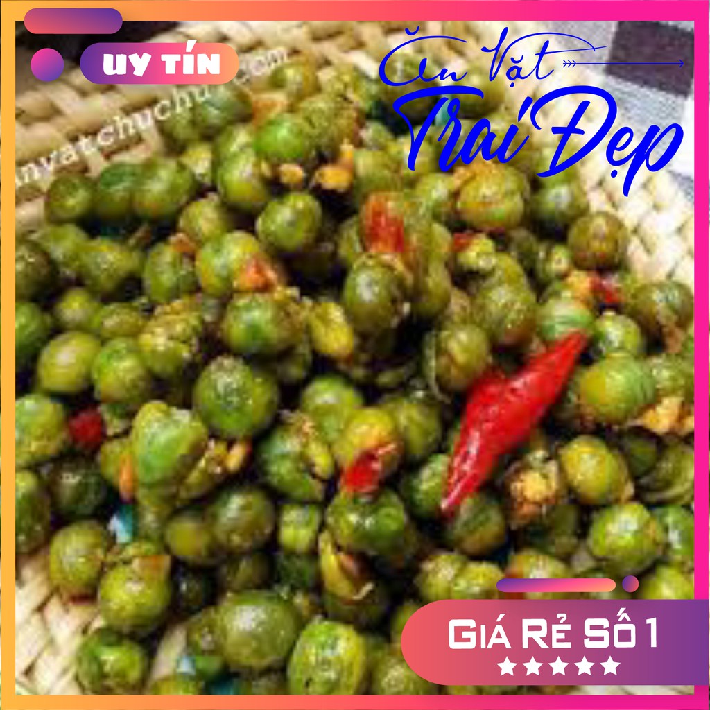 1KG Đậu Hà Lan Tỏi Ớt - Trai Đẹp Snack