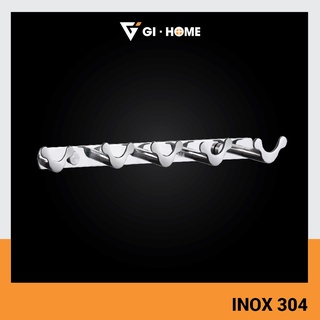 Móc áo gihome inox 304 khoan tường