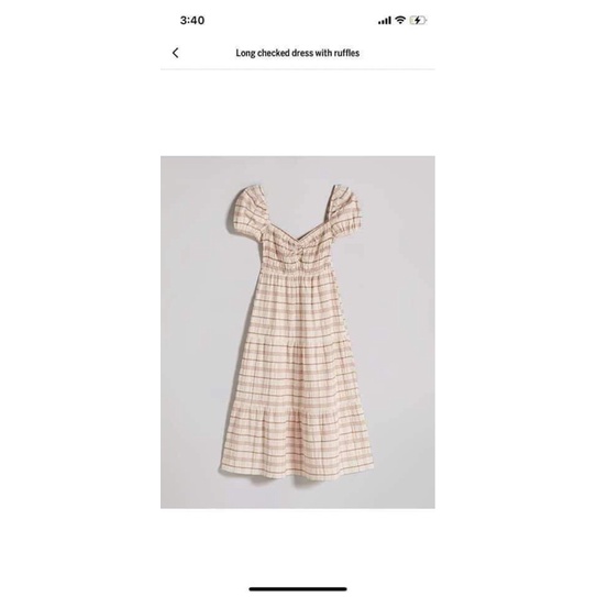 Váy maxi sọc ngang