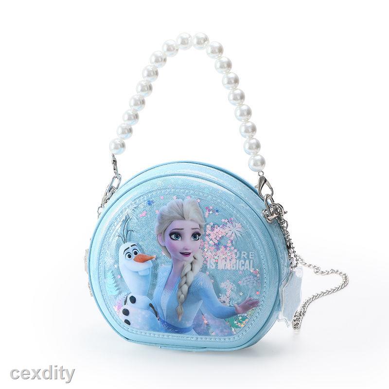 Disney Túi đeo chéo hình công chúa Elsa xinh xắn cho bé